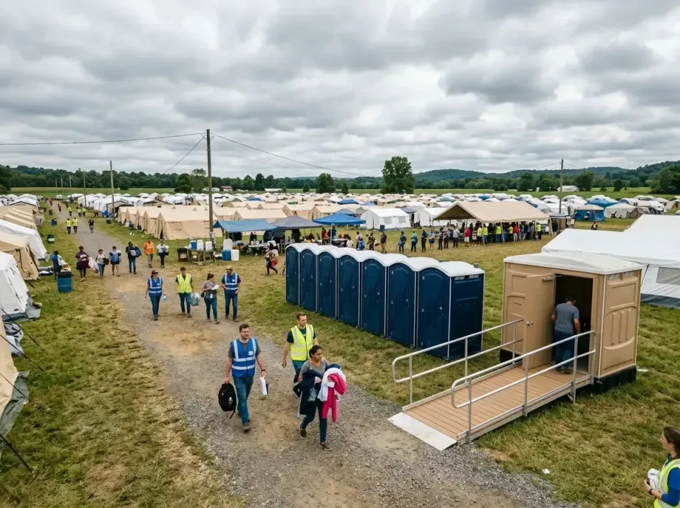 disaster-relief-camp-restrooms-010 — frequently asked questions, Dumpster & Portable Bathrooms Rental in Lake Morton-Berryda…